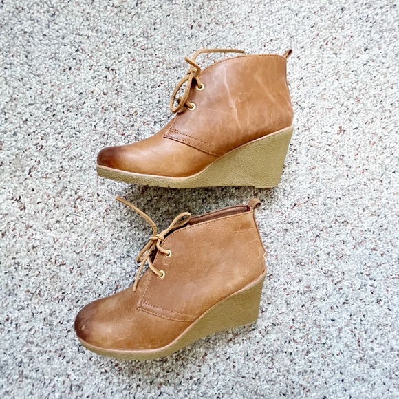Sperry Shoes - Sperry leather wedge boots